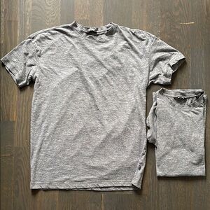 Only & Sons Gray T-Shirts (Set of 2)